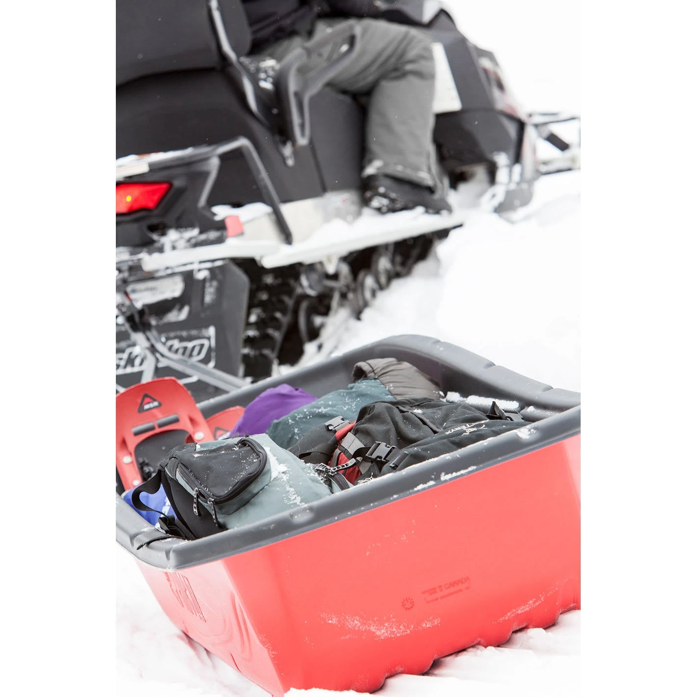 Trek Sport 75 Utility Sled With Runners. Tow Hitch & Travel Cover - Image 3