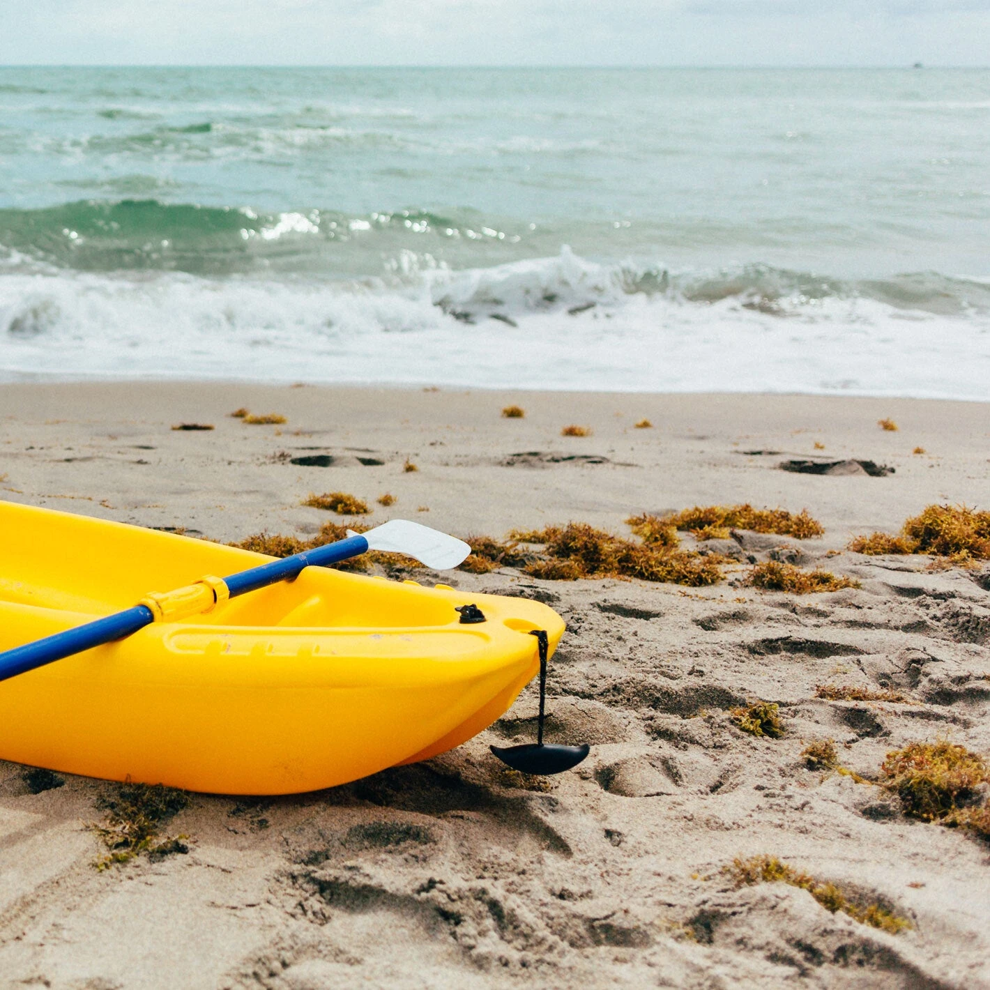 Pelican Sport Combo - 2 Solo Kids Kayaks With Paddles - Yellow/Blue - Image 3