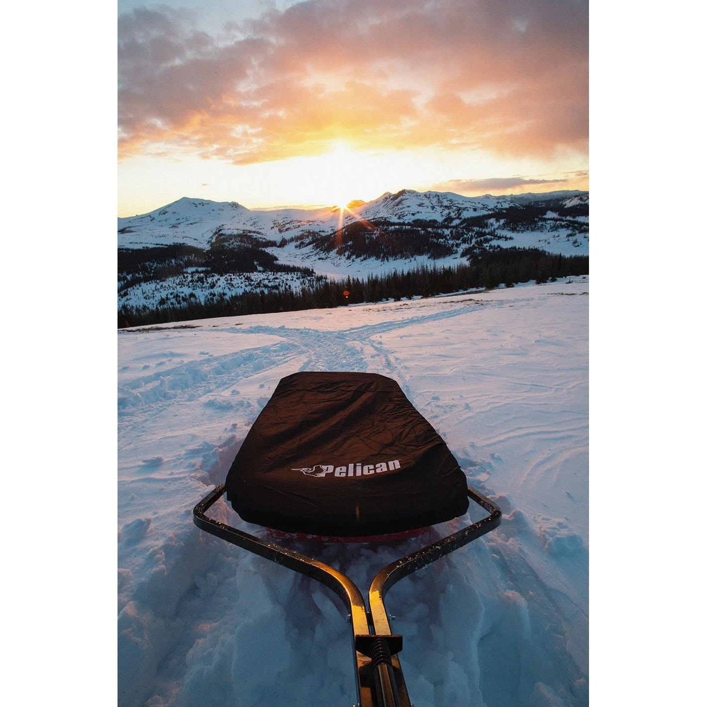 Trek Sport 68 Utility Sled With Runners. Tow Hitch & Travel Cover - Image 5